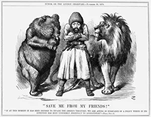Save Me from my Friends!, 1878. Artist: Joseph Swain Save Me from my Friends!, 1878. Artist: Joseph Swain