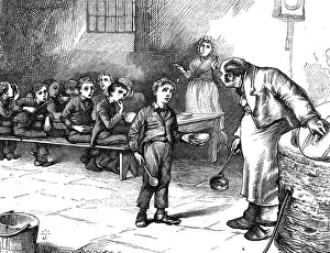 Scene from Oliver Twist by Charles Dickens, 1871. Artist: George Cruikshank Scene from Oliver Twist by Charles Dickens, 1871. Artist: George Cruikshank