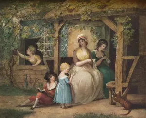 After School, 19th century. Artist: Charles Turner After School, 19th century. Artist: Charles Turner