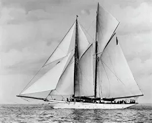 The Great Days of Yachting Gallery: The schooner Pampa. Creator: Kirk & Sons of Cowes