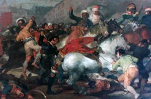 The Second of May 1808: Charge of the Mamelukes, 1814. Artist: Francisco Goya The Second of May 1808: Charge of the Mamelukes, 1814. Artist: Francisco Goya