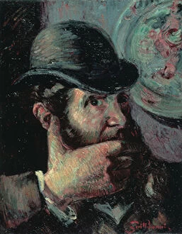 Self-Portrait, 1890s. Artist: Guillaumin, Jean-Baptiste Armand (1841-1927)