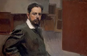 Joaquín 1863 1923 Gallery: Self-Portrait. Artist: Sorolla y Bastida, Joaquin (1863-1923)