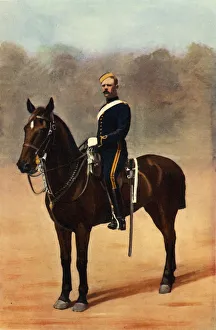 Sergeant - 18th Hussars, 1901. Creator: Gregory & Co Sergeant - 18th Hussars, 1901. Creator: Gregory & Co