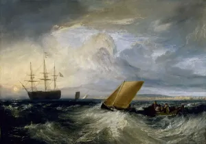 Sheerness as seen from the Nore, 1808. Artist: Turner, Joseph Mallord William (1775-1851) Sheerness as seen from the Nore, 1808. Artist: Turner, Joseph Mallord William (1775-1851)