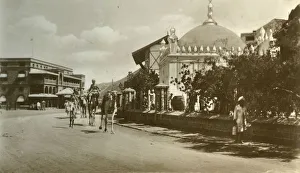Panoramic Photography Gallery: Sheik Said Tomb, Aden, c1918-c1939. Creator: Unknown
