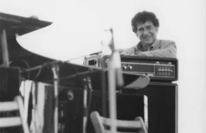 Shelly Manne, Capital Radio Jazz Festival, Alexandra Palace, 1979. Creator: Brian Foskett Shelly Manne, Capital Radio Jazz Festival, Alexandra Palace, 1979. Creator: Brian Foskett