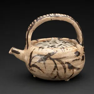 Shino-Ware Ewer, 17th century. Creator: Unknown Shino-Ware Ewer, 17th century. Creator: Unknown