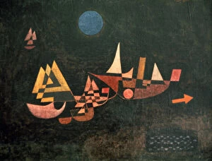 Expressionist Collection: The Ships Depart, 1927. Artist: Paul Klee
