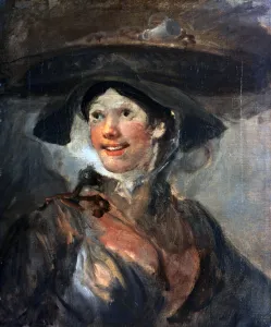 The Shrimp Girl, c1745. Artist: William Hogarth The Shrimp Girl, c1745. Artist: William Hogarth