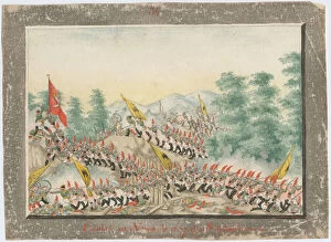 The Siege of Varna on September 1828, 1829. Artist: Anonymous