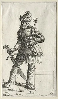 Sigismund II, King of Poland, 1546. Creator: Augustin Hirschvogel (German, 1503-1553) Sigismund II, King of Poland, 1546. Creator: Augustin Hirschvogel (German, 1503-1553)