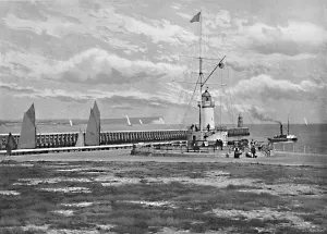 Signal Station, Newhaven, c1896. Artist: Poulton & Co Signal Station, Newhaven, c1896. Artist: Poulton & Co