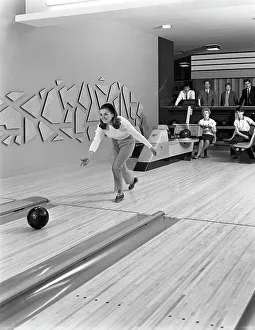 Silver Blades bowling alley, Sheffield, South Yorkshire, 1965. Artist: Michael Walters Silver Blades bowling alley, Sheffield, South Yorkshire, 1965. Artist: Michael Walters