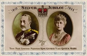 Princess Of Wales Collection: Silver Jubilee 1910-1935, May 6th - King George V and Queen Mary, 1935. Creator: Unknown