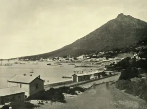 Victorian Era Transportation Prints: Simons Town, Cape Colony, 1901. Creator: Wilson
