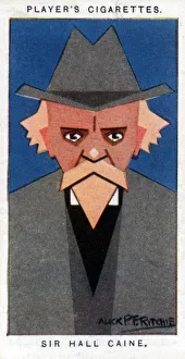 Sir Hall Caine, British novelist, 1926. Artist: Alick P F Ritchie Sir Hall Caine, British novelist, 1926. Artist: Alick P F Ritchie