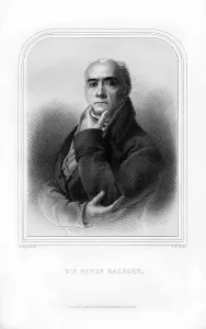 Sir Henry Raeburn, Scottish portrait painter, (1870).Artist: TW Knight Sir Henry Raeburn, Scottish portrait painter, (1870).Artist: TW Knight
