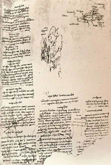 Sketch of a peak in Armenia, and a sketch map of Armenia, c1472-c1519 (1883) Sketch of a peak in Armenia, and a sketch map of Armenia, c1472-c1519 (1883)