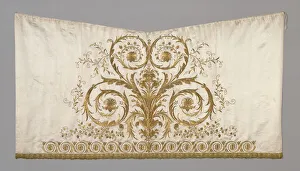 Skirt from a Court Gown, France, 1805-15. Creator: Unknown Skirt from a Court Gown, France, 1805-15. Creator: Unknown