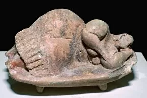 Lying On Side Collection: Sleeping lady from the Hypogeum of Hal Saflieni on Malta