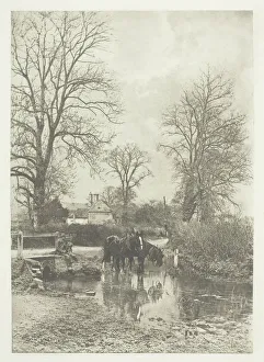 Sleepy Hollow Photogravure Print, 1889