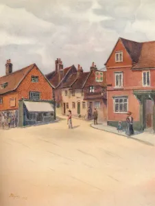 Slipshoe Street, Reigate, 1912, (1914). Artist: James S Ogilvy