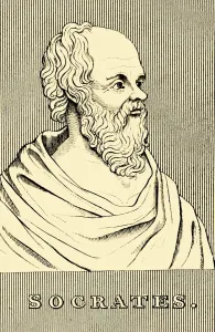 'Socrates', (c470-399 BC), 1830. Creator: Unknown 'Socrates', (c470-399 BC), 1830. Creator: Unknown