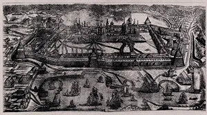 The Solovetsky Transfiguration Monastery on the Solovetsky Islands, 1744 The Solovetsky Transfiguration Monastery on the Solovetsky Islands, 1744