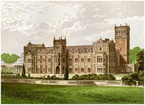 Somerleyton, Suffolk, home of Baronet Crossley, c1880 Somerleyton, Suffolk, home of Baronet Crossley, c1880