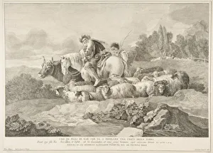 One of the Sons of Noah who Goes to Populate a Part of the Earth (Uno de figli di Noè One of the Sons of Noah who Goes to Populate a Part of the Earth (Uno de figli di Noè