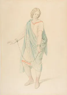 The soprano Karoline Hetzenecker in the role of Sesto in La Clemenza di Tito..., ca. 1848 The soprano Karoline Hetzenecker in the role of Sesto in La Clemenza di Tito..., ca. 1848