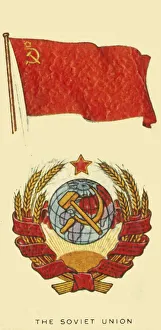 Soviet Union Flag Prints: Soviet Union, c1935. Creator: Unknown