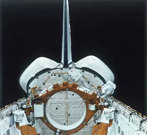 Space Shuttle Astronaut on EVA, 1980s