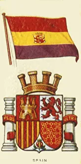 Spanish National Flag Prints: Spain, c1935. Creator: Unknown