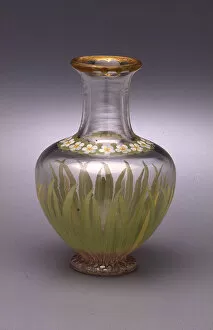 Blown Glass Gallery: Well Spring Carafe, Lambeth, 1847. Creators: Richard Redgrave, Stangate Glass Works
