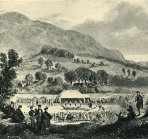 St. Fillans Games, 1845, (1946). Creator: Unknown St. Fillans Games, 1845, (1946). Creator: Unknown