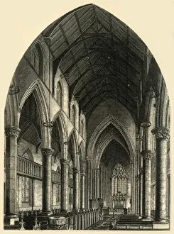 St. Giles Church, Camberwell, (c1878). Creator: Unknown St. Giles Church, Camberwell, (c1878). Creator: Unknown