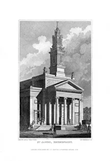 St James, Bermondsey, Surrey, 1829.Artist: R Winkles St James, Bermondsey, Surrey, 1829.Artist: R Winkles
