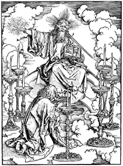 St Johns Vision of Christ and the Seven Candlesticks (From The Apocalypse), c. 1497 St Johns Vision of Christ and the Seven Candlesticks (From The Apocalypse), c. 1497