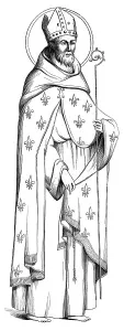 St Louis (1274-1297), Bishop of Toulouse, 1849 St Louis (1274-1297), Bishop of Toulouse, 1849