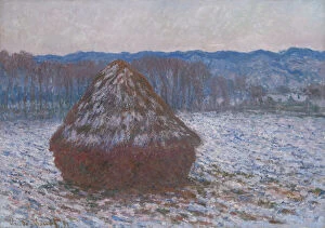 Stack of Wheat, 1890/91. Creator: Claude Monet
