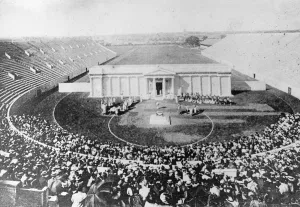 Stadium, Harvard University, Cambridge, Massachusetts, USA, early 20th century Stadium, Harvard University, Cambridge, Massachusetts, USA, early 20th century