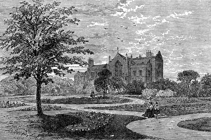 Prints of Stamford Public Park, Ashton-Under-Lyne, 1873 Greater Manchester Prints: Print of Stamford Public Park, Ashton-Under-Lyne, 1873