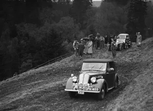Standard of ADC Gordon competing in the MCC Edinburgh Trial, Roxburghshire, Scotland, 1938 Standard of ADC Gordon competing in the MCC Edinburgh Trial, Roxburghshire, Scotland, 1938