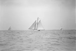 Start of Cowes to Weymouth Race, August 1911. Creator: Kirk & Sons of Cowes Start of Cowes to Weymouth Race, August 1911. Creator: Kirk & Sons of Cowes