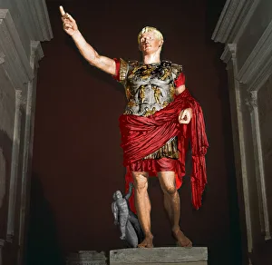 Statue of the Roman Emperor Augustus, 1st century BC Statue of the Roman Emperor Augustus, 1st century BC