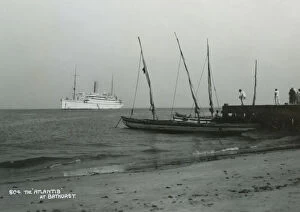 Steamship Atlantis off Bathurst, Gambia, 20th century