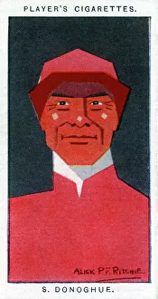 Stephen Donoghue, Jockey and trainer, 1926.Artist: Alick P F Ritchie Stephen Donoghue, Jockey and trainer, 1926.Artist: Alick P F Ritchie