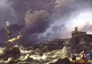 The Storm, late 17th century? Creator: Ludolf Backhuysen I